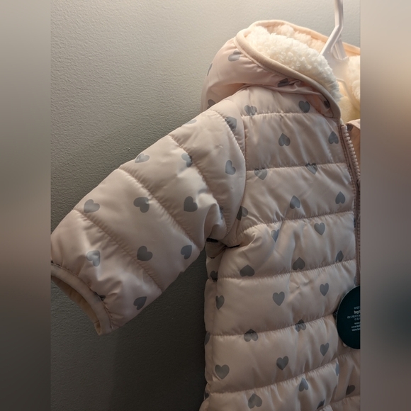 Mighty Goods newborn puffer zip up coat NWT - Picture 3 of 10